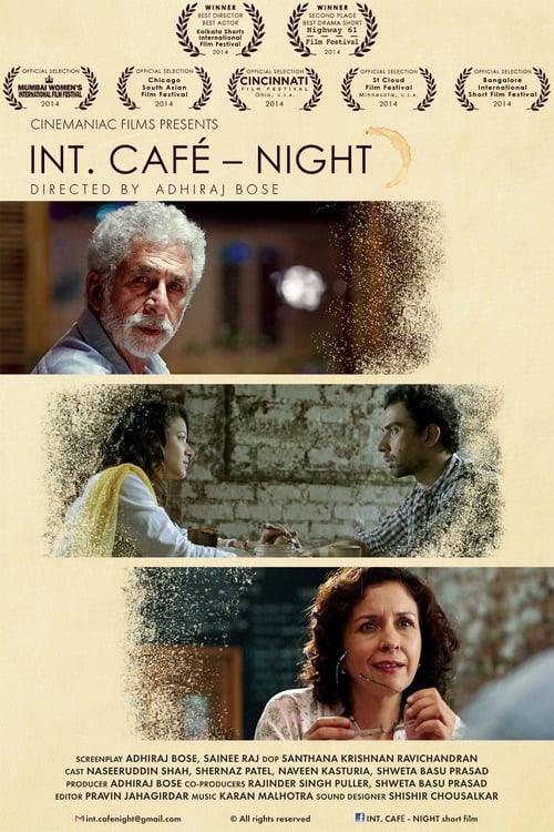 INT. CAFÉ – NIGHT